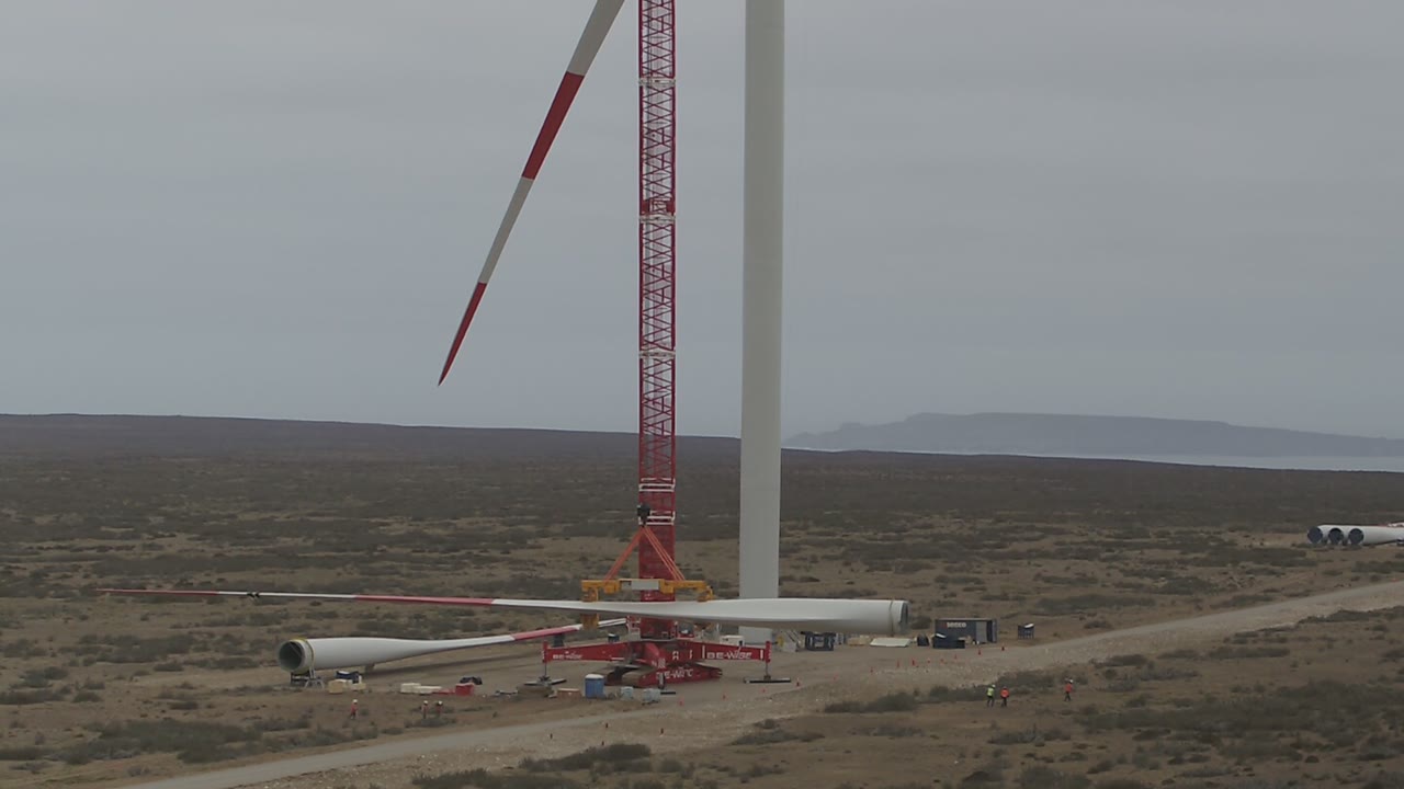 Tres parques eólicos en la región de Atacama, Chile (570 MW)